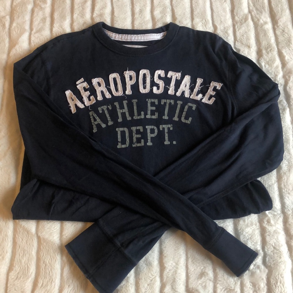Navy Blue Aeropostale Long Sleeve